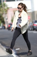 OLIVIA WILDE Leaves a Gym in Los Angeles 06/07/2023