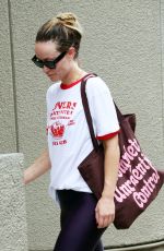 OLIVIA WILDE Leaves Tuesday Workout in Studio City 06/13/2023