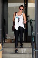 OLIVIA WILDE Out After Workout in Los Angeles 06/21/2023