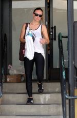 OLIVIA WILDE Out After Workout in Los Angeles 06/21/2023