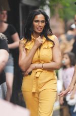 PADMA LAKSHMI Out for a Late Lunch at Fanelli Cafe in New York 06/06/2023