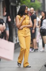 PADMA LAKSHMI Out for a Late Lunch at Fanelli Cafe in New York 06/06/2023