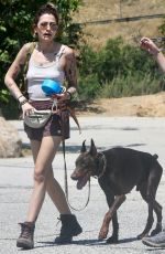 PARI JACKSON Out for Morning Hike with Her Dog in Los Angeles 06/24/2023