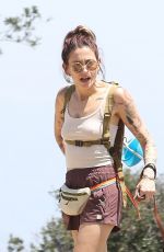 PARI JACKSON Out for Morning Hike with Her Dog in Los Angeles 06/24/2023