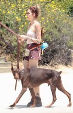 PARI JACKSON Out for Morning Hike with Her Dog in Los Angeles 06/24/2023