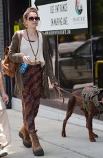PARIS JACKSON Out with Her Doberman Pincher in West Hollywood 06/04/2023