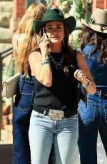 PARIS, NICKY and KATHY HILTON and LYLE and KIM RICHARDS at Whitney Davis Wedding in Aspen 06/23/2023