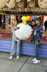 PAULA ABDUL Out at Six Flag Magic Mountain in Valencia 06/19/2023