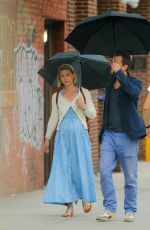 Pregnant CLAIRE DANES and Hugh Dancy Out in New York 06/03/2023