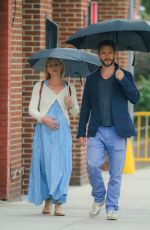 Pregnant CLAIRE DANES and Hugh Dancy Out in New York 06/03/2023
