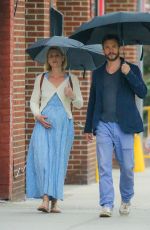 Pregnant CLAIRE DANES and Hugh Dancy Out in New York 06/03/2023