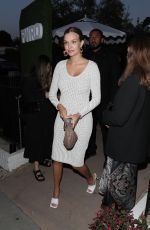Pregnant JOSEPHINE SKRIVER at Kendall Jenner