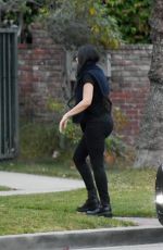 Pregnant NOOR ALFALLAH Out in Los Angeles 06/13/2023