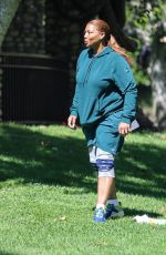 QUEEN LATIFAH Celebrates Father