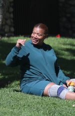 QUEEN LATIFAH Celebrates Father