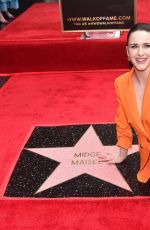 RACHEL BROSNAHAN at Honorary Star for Midge Maisel on the Walk of Fame in Hollywood 05/22/2023