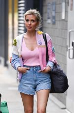 RACHEL RILEY in Denim Shorts Out in Salford 06/26/2023