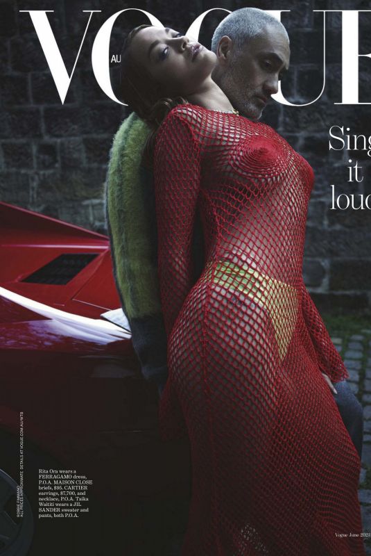 RITA ORA in Vogue Australia, June 2023