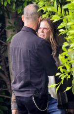 RITA WILSON and Tom Hanks Out for Dinner at Maria Shriver