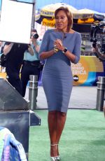 ROBIN ROBERTS on the Set of Good Morning America in New York 06/21/2023