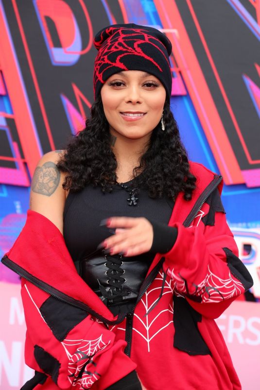 ROISEE at The Spider-Man: Across The Spider-Verse Premiere at Regency Village Theatre in Los Angeles 05/30/2023