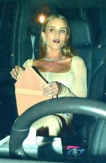 ROSIE HUNTINGTON-WHITELEY Leaves Dinner at Funke Restaurant in Beverly Hills 06/14/2023
