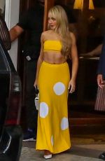 SABRINA CARPENTER Leaves Hotel Copacabana Palace in Rio de Janeiro 06/01/2023