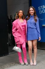 SADIE STANLEY and LEXI UNDERWOOD Arrives at Good Morning America in New York 06/08/2023
