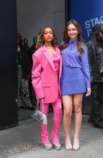 SADIE STANLEY and LEXI UNDERWOOD Arrives at Good Morning America in New York 06/08/2023