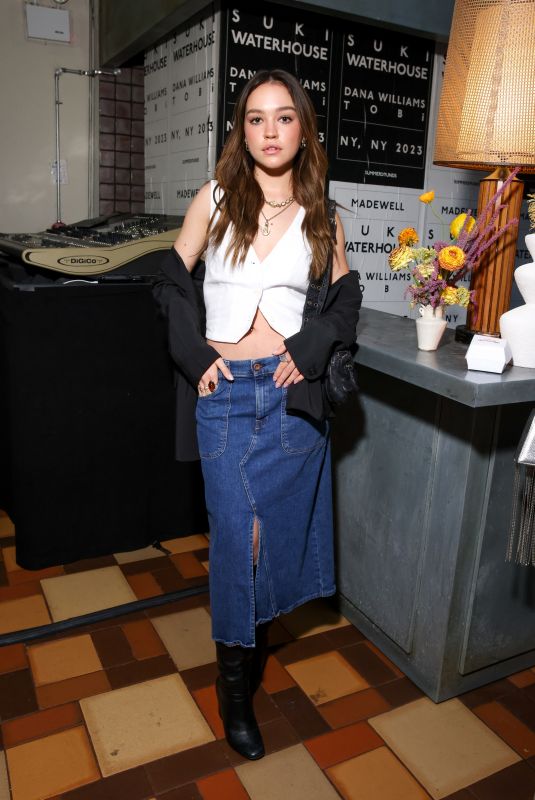 SADIE STANLEY at Madewell Summersounds with Performance by Suki Waterhouse in New York 06/08/2023