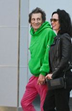 SALLY HUMPREYS WOOD Arrives at JFK Airport in New York 06/23/2023
