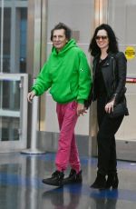 SALLY HUMPREYS WOOD Arrives at JFK Airport in New York 06/23/2023