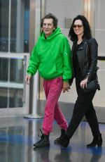SALLY HUMPREYS WOOD Arrives at JFK Airport in New York 06/23/2023