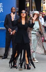 SALMA HAYEK Aarrives at Good Morning America in New york 06/14/2023
