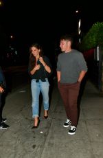 SANDRA BULLOCK on a Dinner Date on Melrose Ave in Los Angeles 06/24/2023