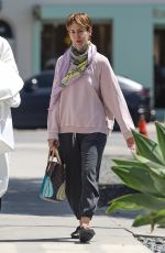 SARAH PAULSON Out Shopping on Melrose Ave in Los Angeles 06/02/2023
