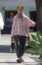 SARAH PAULSON Out Shopping on Melrose Ave in Los Angeles 06/02/2023