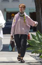 SARAH PAULSON Out Shopping on Melrose Ave in Los Angeles 06/02/2023