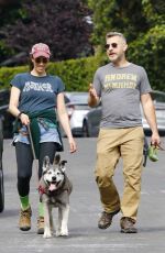SARAH SILVERMAN and Rory Albanese Out with Their Dogs in Los Angeles 06/14/2023