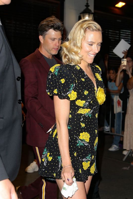SCARLETT JOHANSSON Leaves Asteroid City Premiere Afterparty in New York 06/13/2023