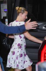 SCARLETT JOHANSSON Leaves CBS Studios in New York 06/12/2023