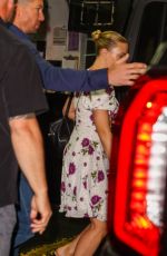 SCARLETT JOHANSSON Leaves CBS Studios in New York 06/12/2023