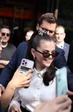 SELENA GOMEZ Leaves Bulgari Hotel in Paris 06/09/2023
