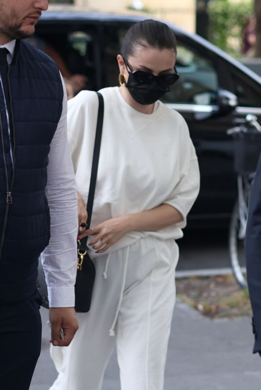 SELENA GOMEZ Out and About in Paris 06/17/2023
