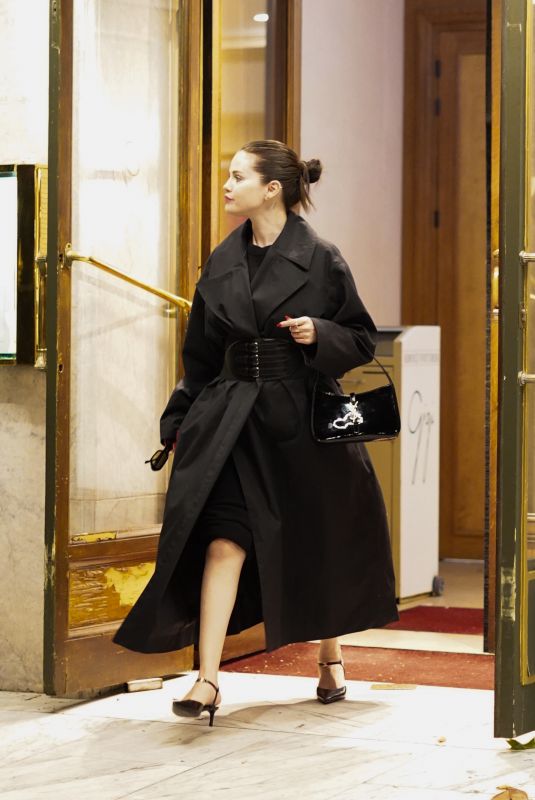SELENA GOMEZ Out for Dinner at Manko in Paris 06/20/2023