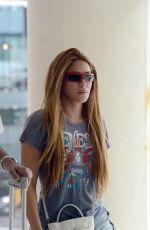 SHAKIRA Arrives at airport in Barcelona 06/07/2023