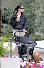 SHANINA SHAIK Out for Coffee in Los Angeles 05/31/2023