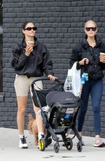 SHANINA SHAIK Out for Coffee in Los Angeles 05/31/2023