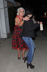 SHANNEN DOHERTY Out for Dinner at Giorgio Baldi in Santa Monica 06/09/2023