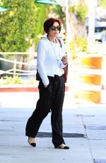 SHARON OSBOURNE Out Shopping at Local Gallery in West Hollywood 06/20/2023